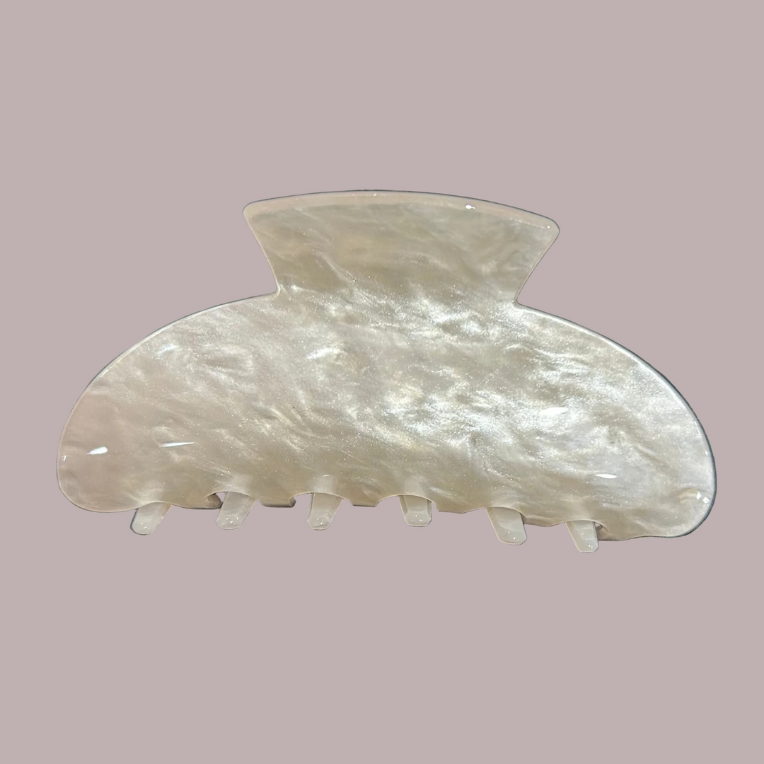 Pince à cheveux - Blanche