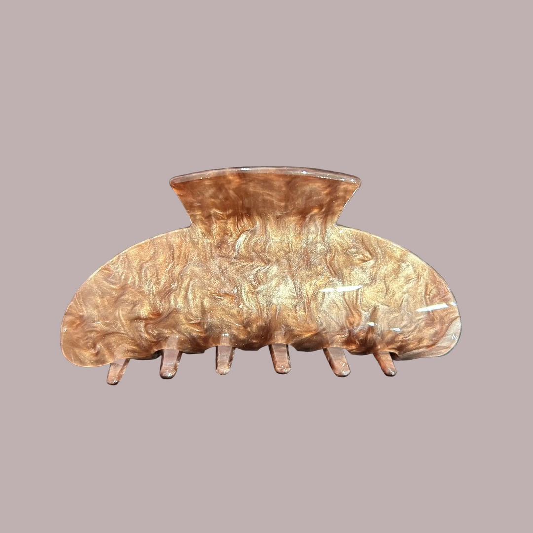 Pince à cheveux - Marron