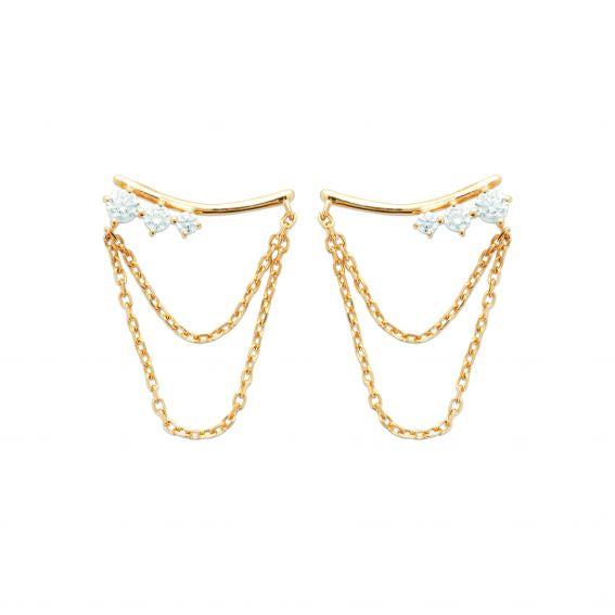 Barrette d'oreilles - Divia