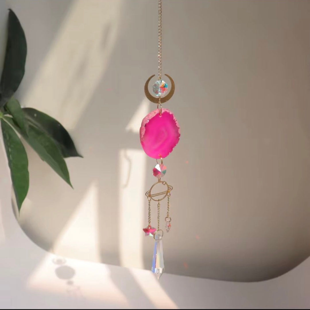 Attrape soleil - Cristal rose