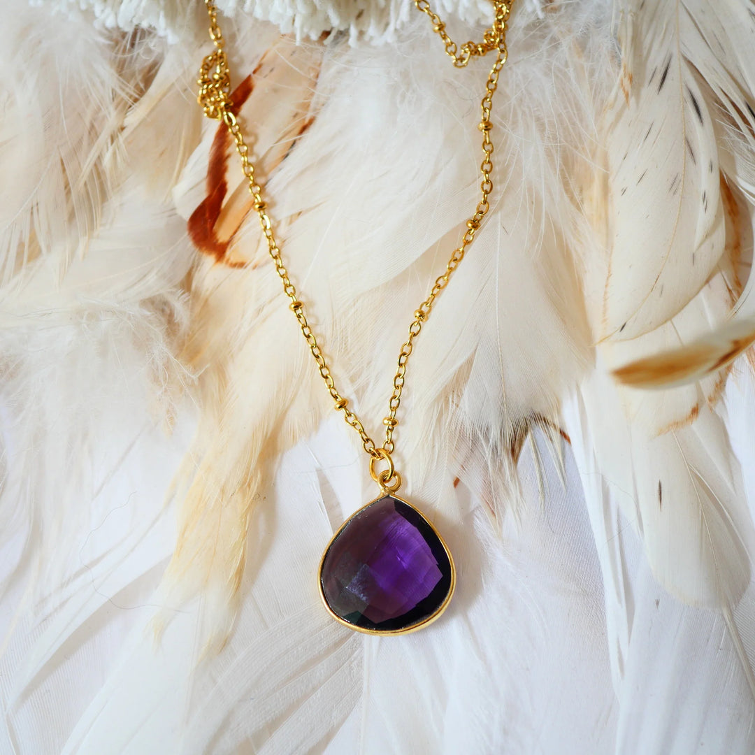 Collier - Justine Amethyste