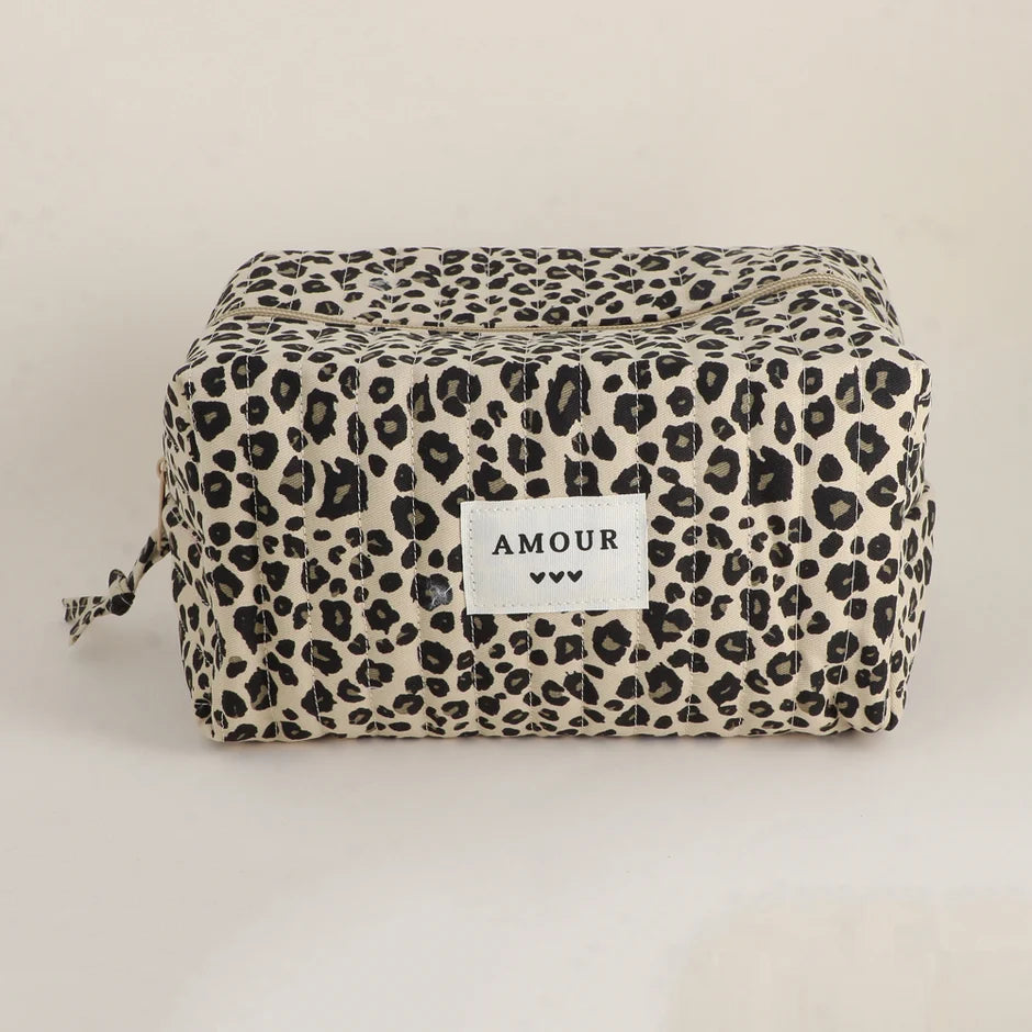 Trousse - AMOUR Léopard