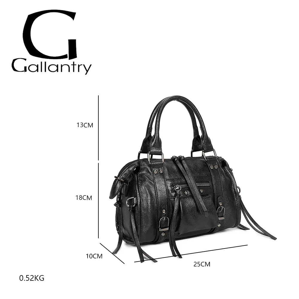 Sac Skyla Métallique Noir