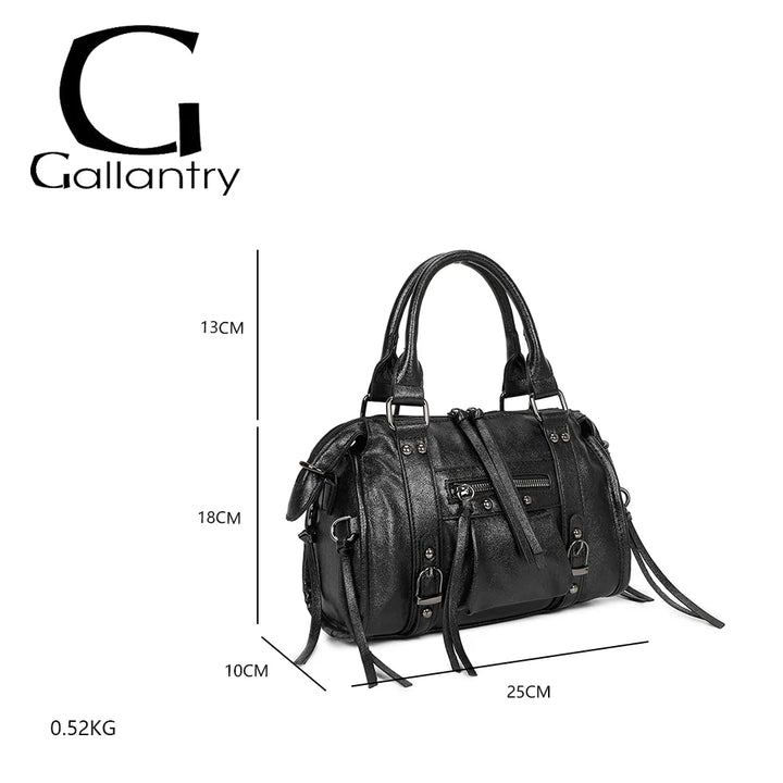 Sac Skyla Métallique Noir