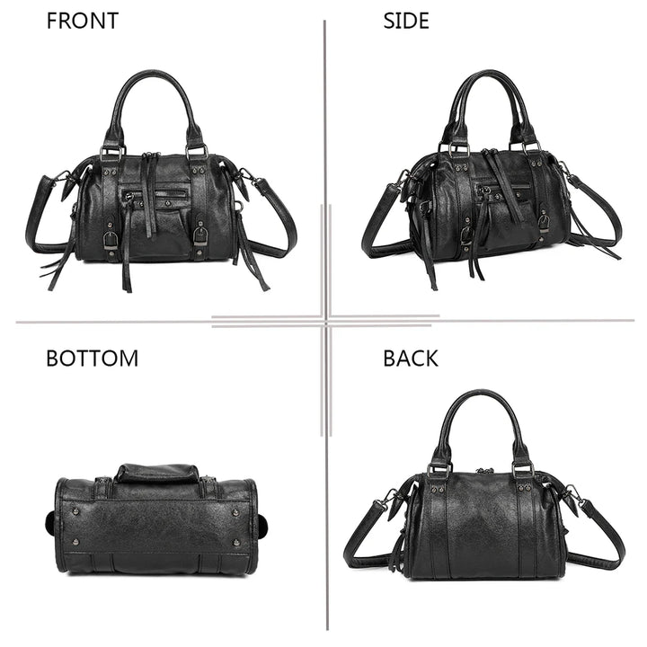 Sac Skyla Métallique Noir
