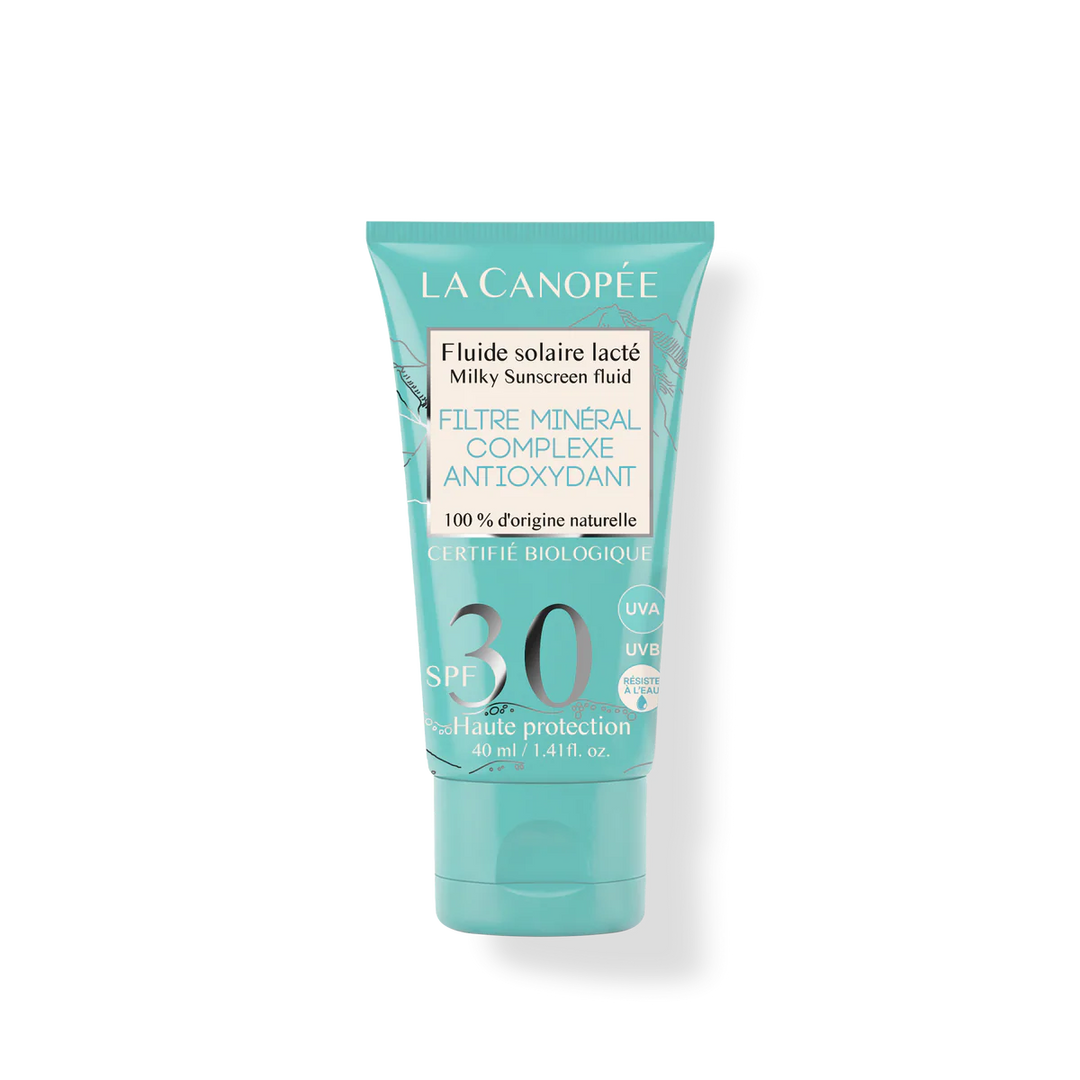 Fluide solaire lacté SPF30+ 40ml