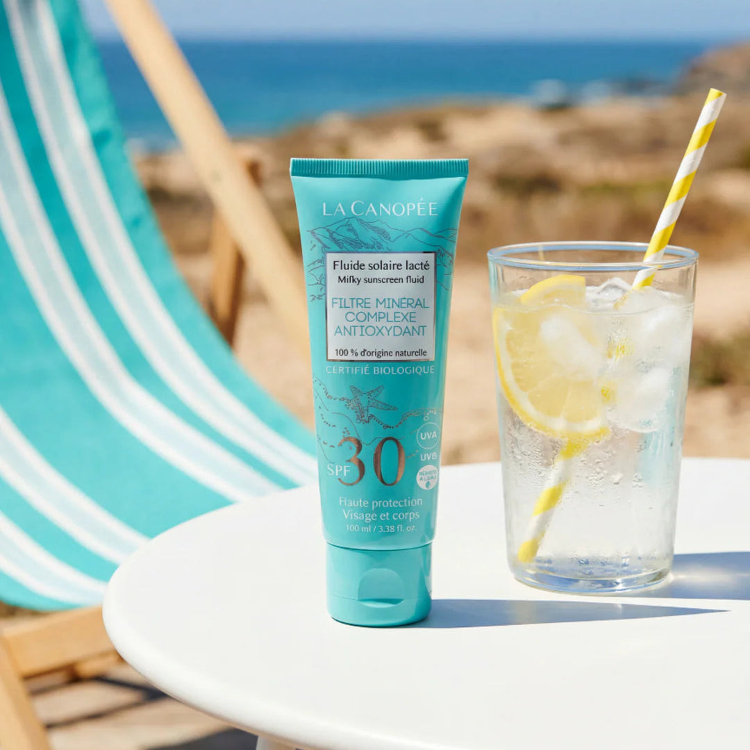 Fluide solaire lacté SPF30+ 100ml