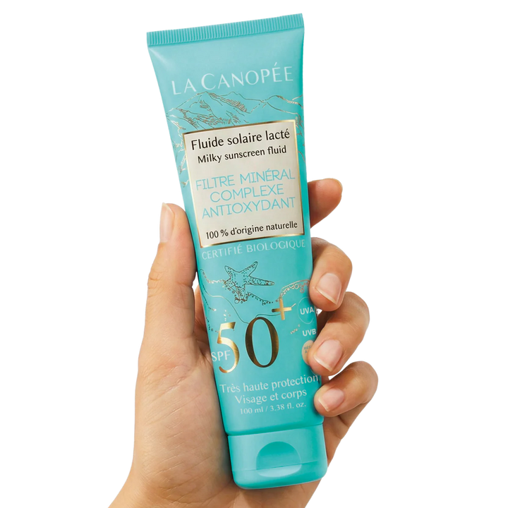 Fluide solaire lacté SPF50+ 100ml