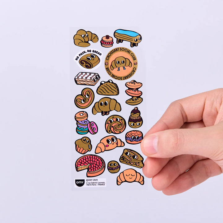 Fabulous stickers - Croissant
