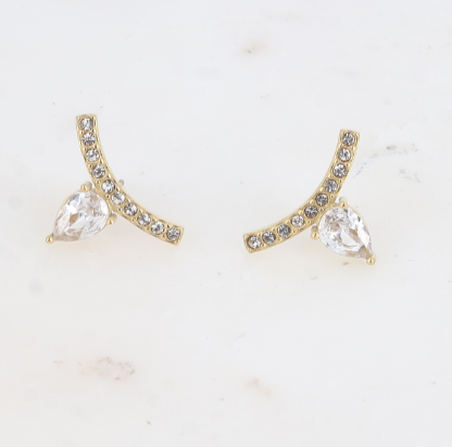 Boucles d'oreilles Miri - Blanc