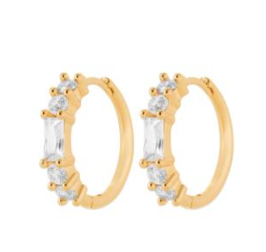 Boucles d'oreilles - Sibylle blanche
