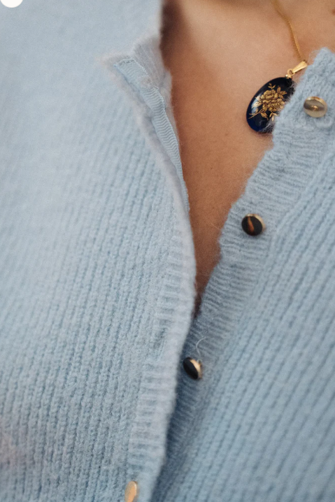 Cardigan Bruna - Bleu ciel