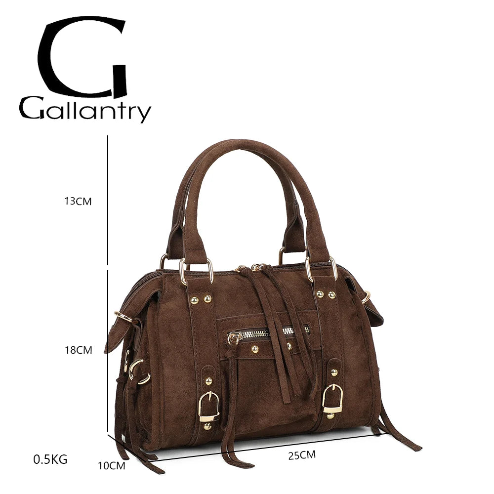 Sac Skyla Suedine Coffee
