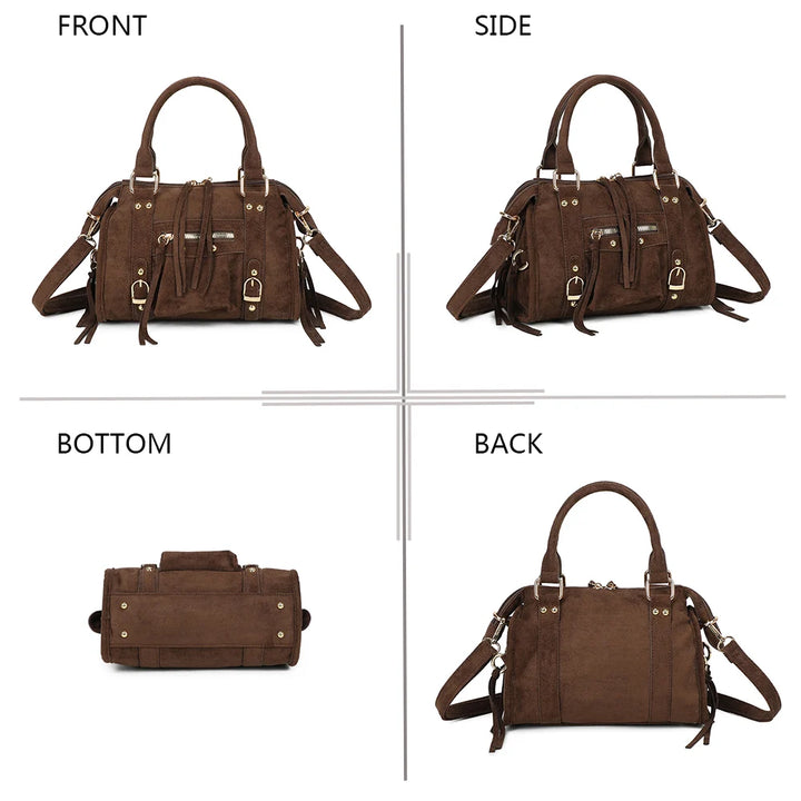 Sac Skyla Suedine Coffee