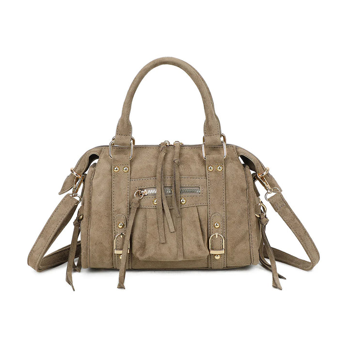Sac Skyla Suedine Taupe