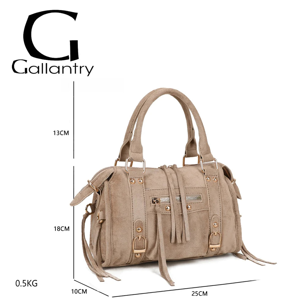 Sac Skyla Suedine Taupe