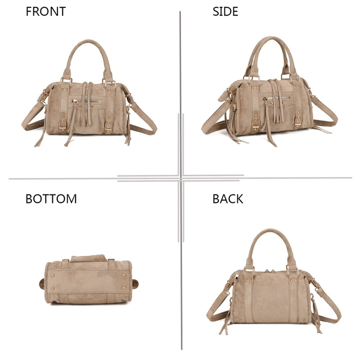 Sac Skyla Suedine Taupe