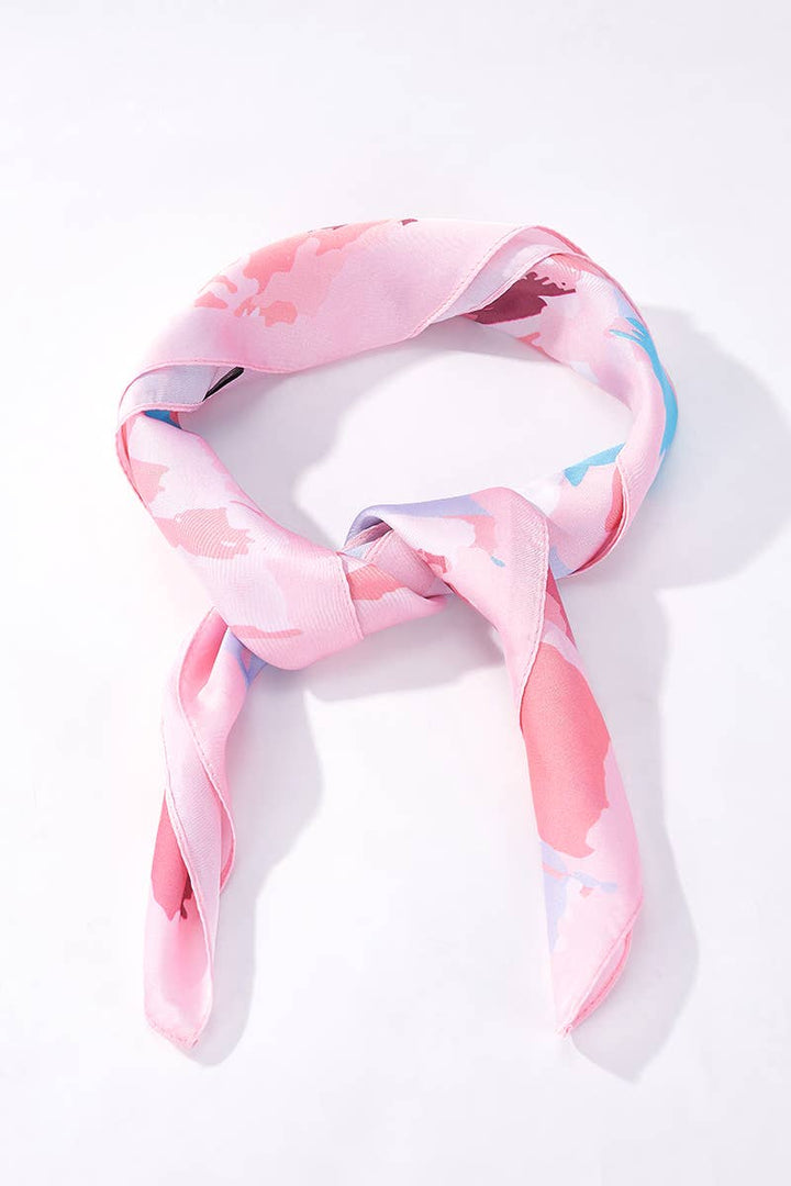 Foulard - Rose claire