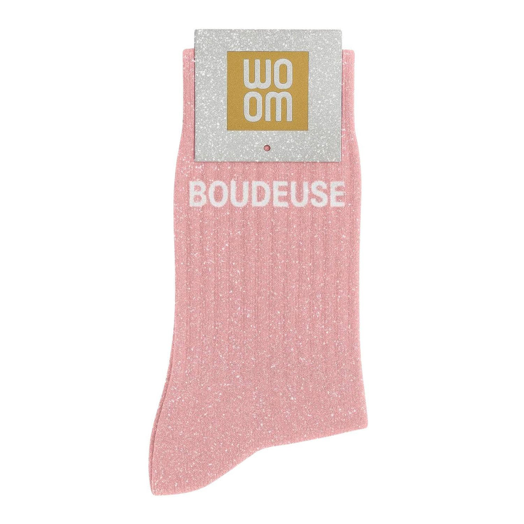 Chaussettes - Boudeuse Rose