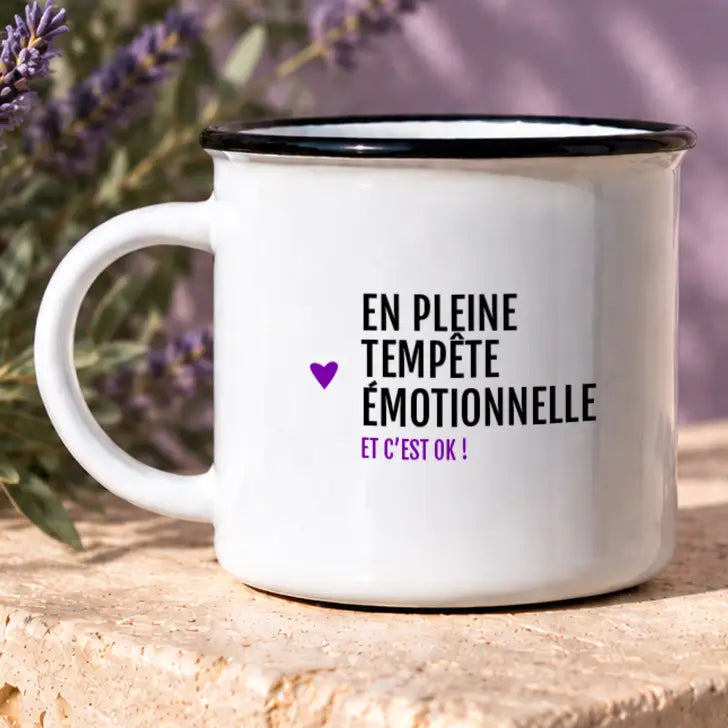 Mug - En pleine tempête émotionnelle et c'est ok