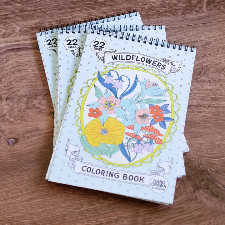 Livre de coloriage Wildflowers