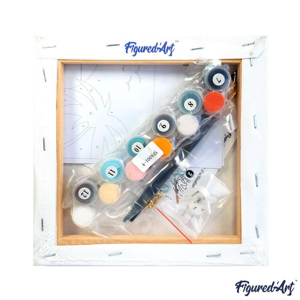 Mini peinture par numéros : Van Gogh Nuit étoilée