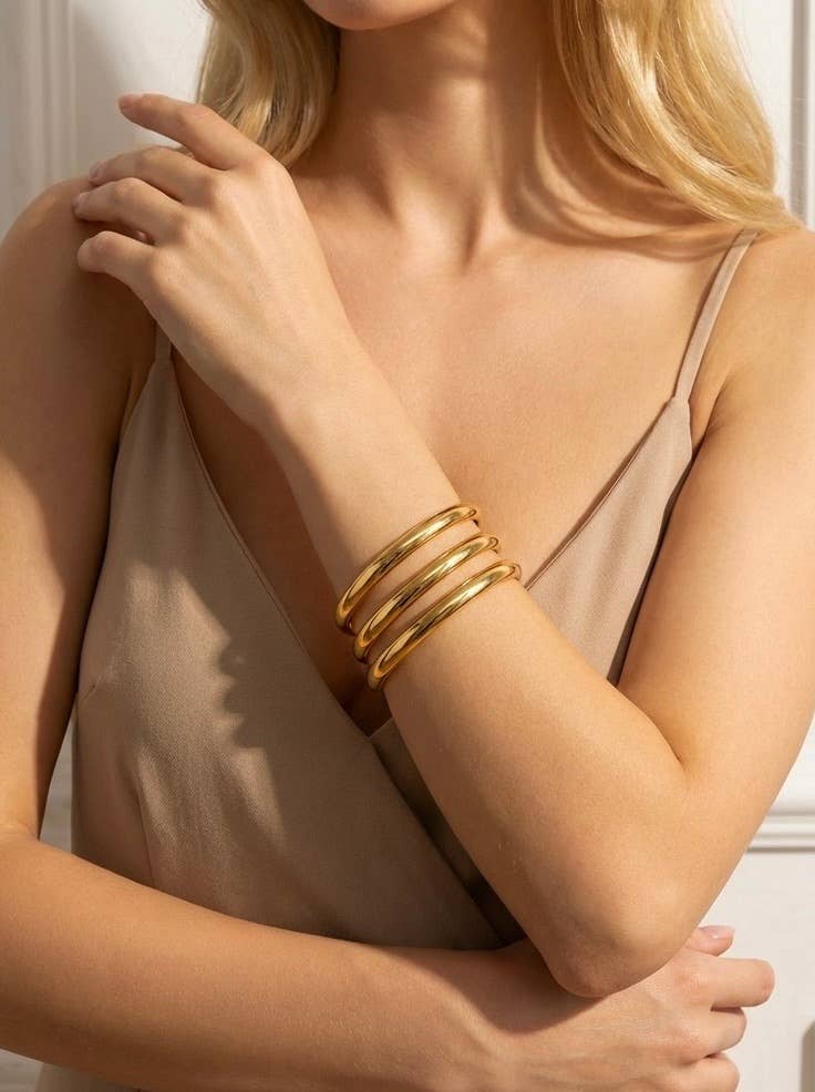 Bracelet jonc - Lila