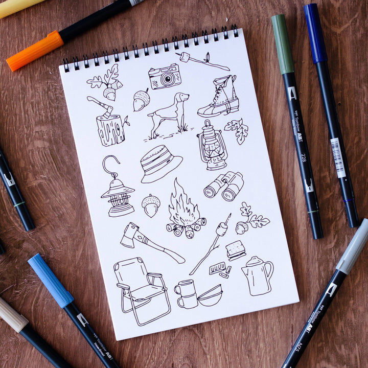 Livre de coloriage - Aventure en plein air