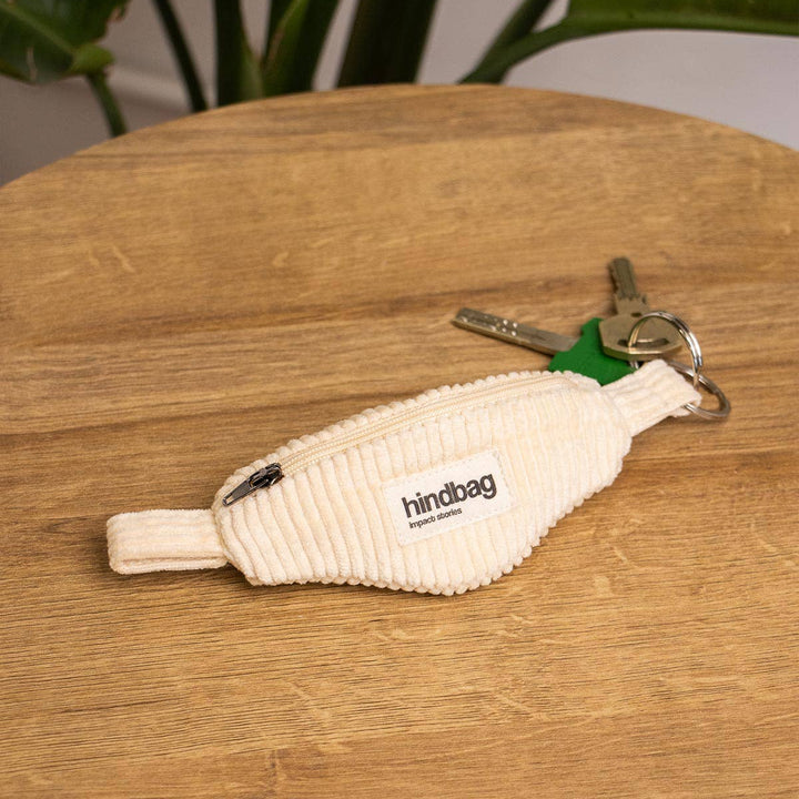 Porte-clés - Banane Velours Beige