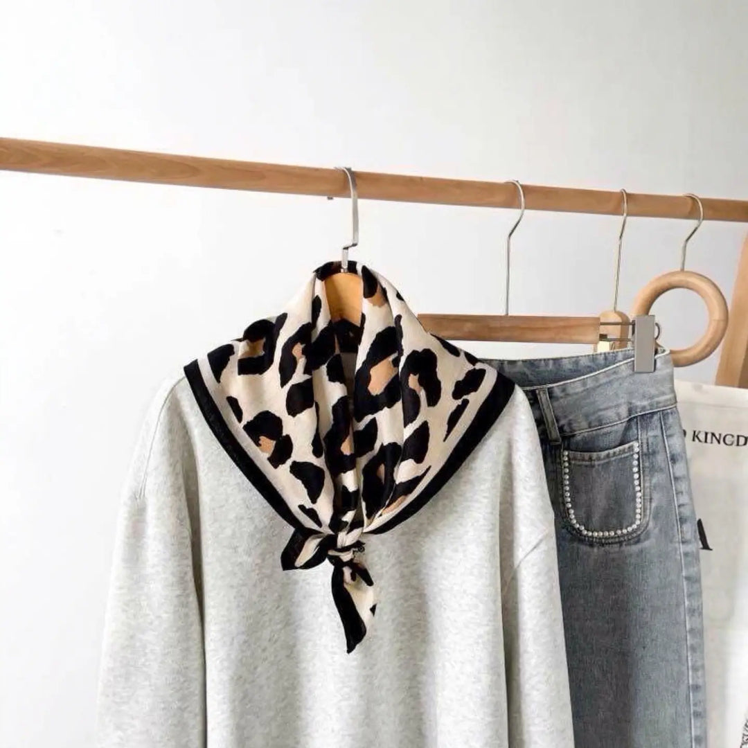 Foulard carré - Léopard
