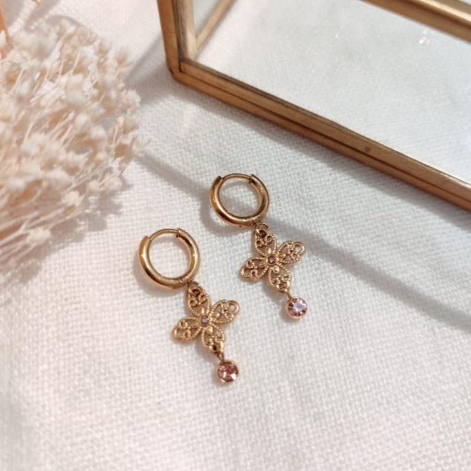 Boucles d'oreilles Telia - Couleurs au choix