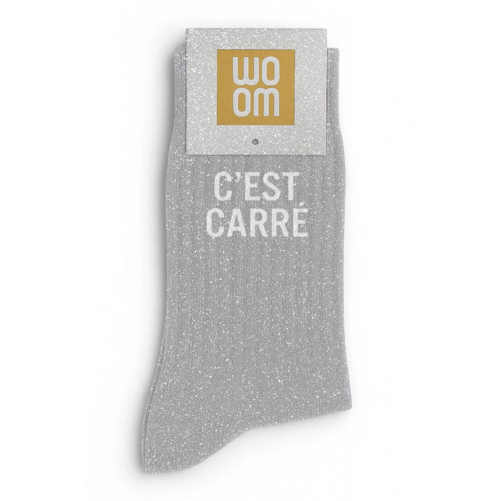 Chaussettes - c'est carré