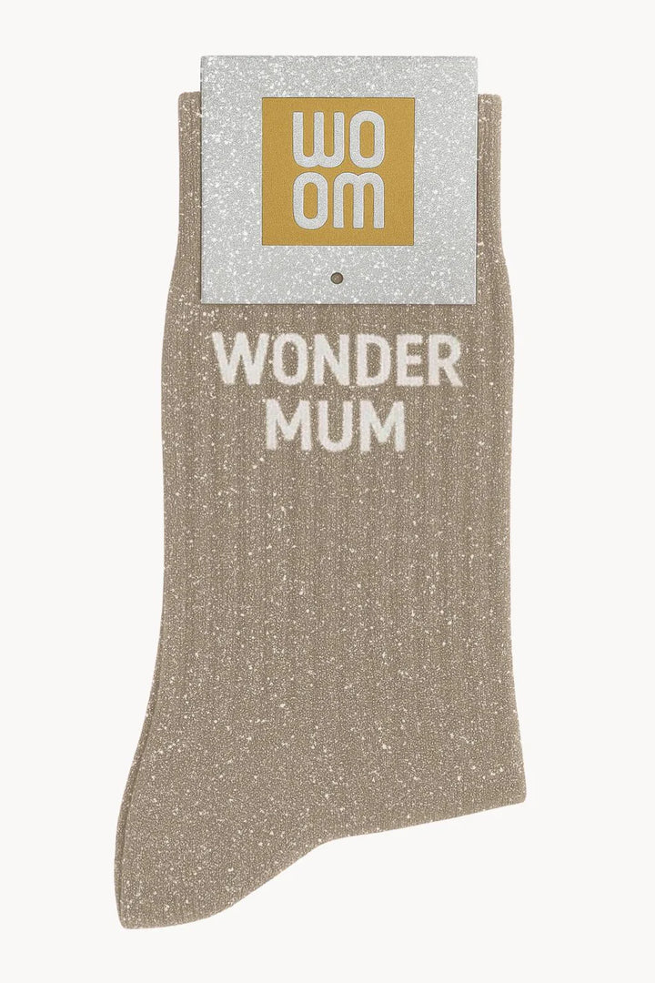 Chaussettes - Wonder mum beige