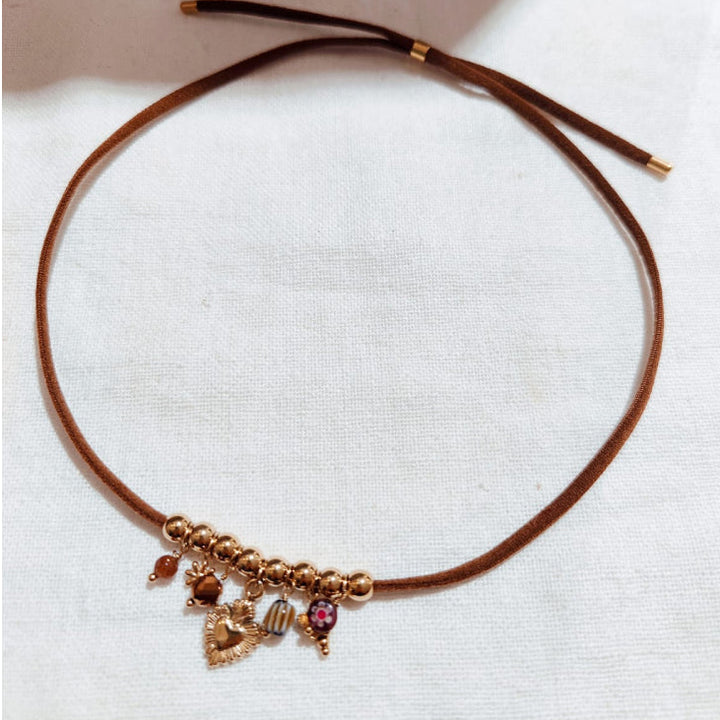 Collier Djelibine Cœur