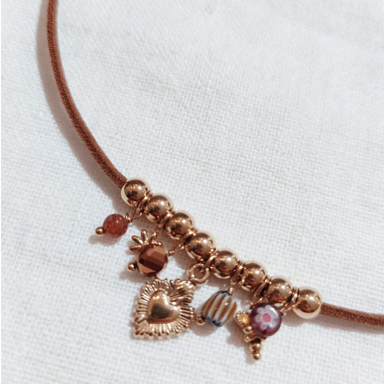 Collier Djelibine Cœur