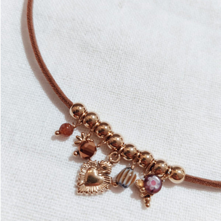Collier Djelibine Cœur