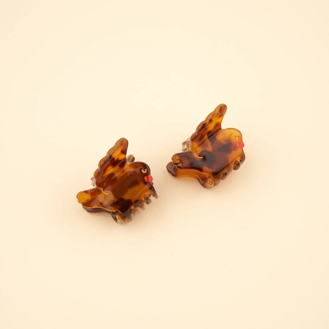 Lot mini pinces à cheveux Oiseaux -  Coucou Suzette®