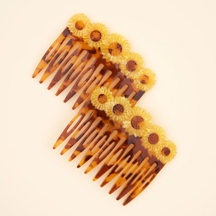 Duo Peigne de Coiffure Tournesols -  Coucou Suzette®