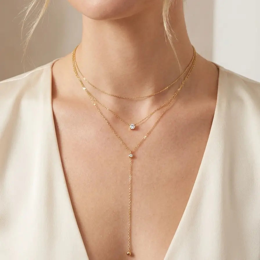 Gulia - Collier chaîne en acier inoxydable