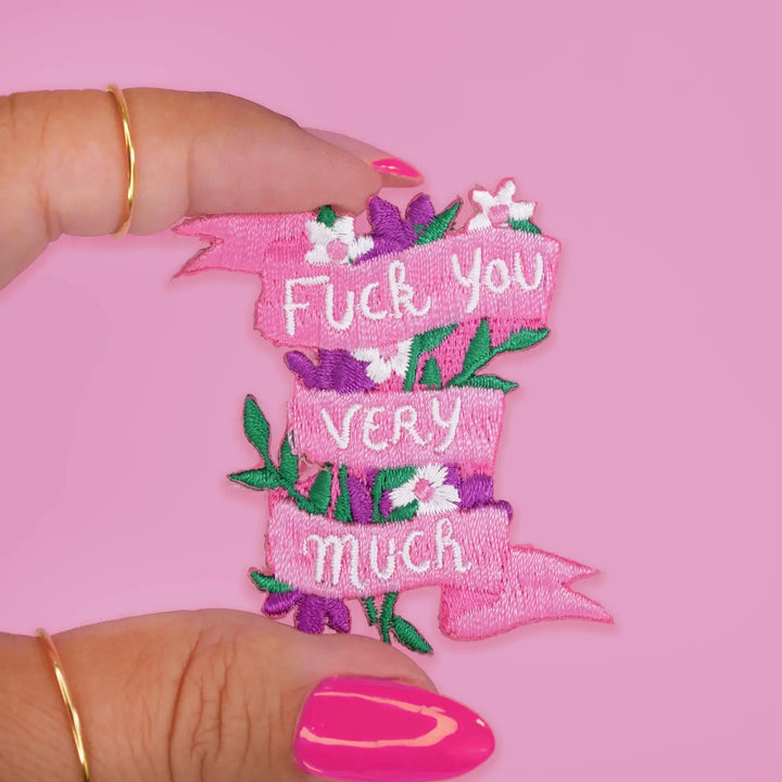 Patch Thermocollant Fuck You Very Much