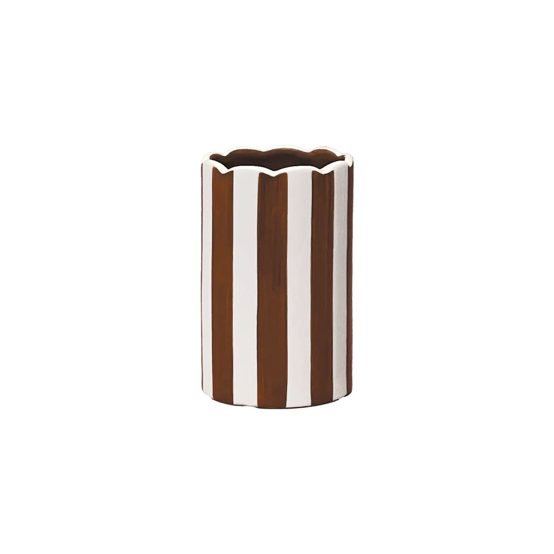 Petit Vase Paul marron