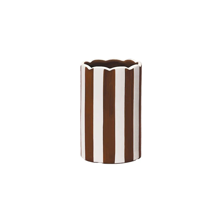 Petit Vase Paul marron