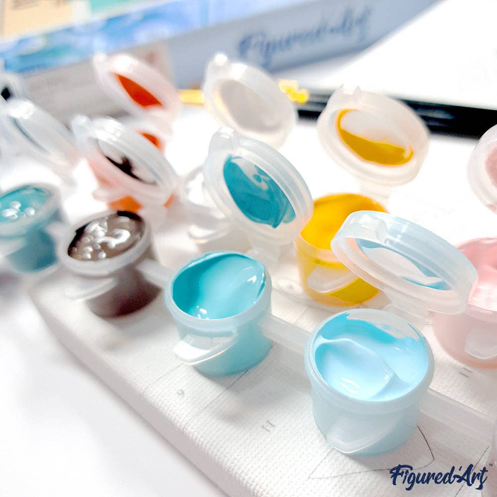 Mini peinture par numéros : Van Gogh Nuit étoilée