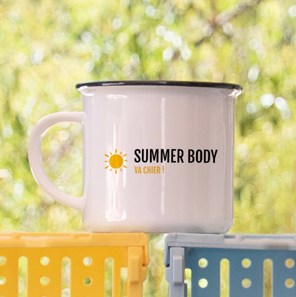 Mug Summer body, va chier !