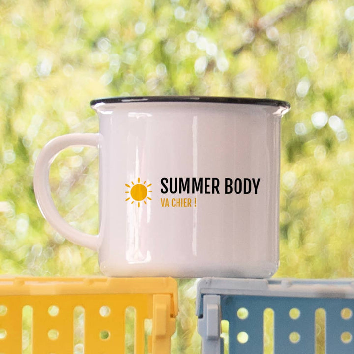 Mug Summer body, va chier !