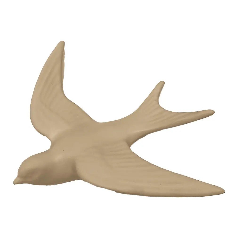 Décoration Oiseau beige
