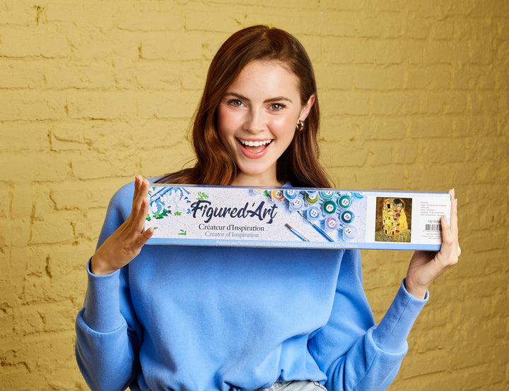 Peinture par numéros : Le Baiser