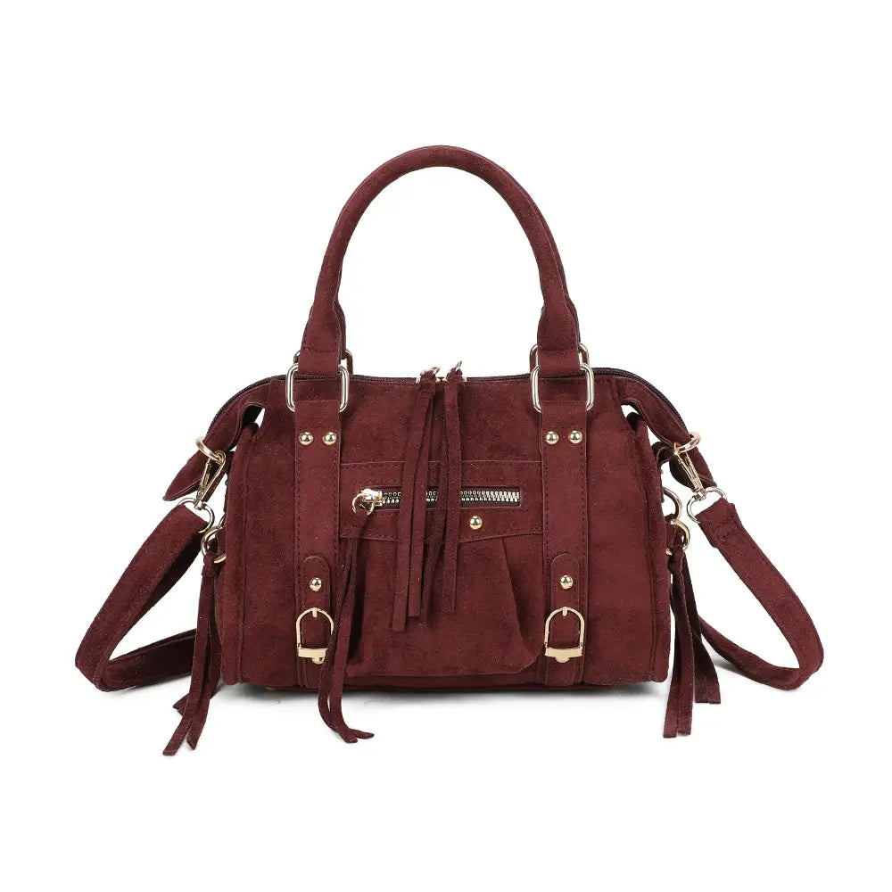 Sac Skyla Petit Suédine BURGUNDY