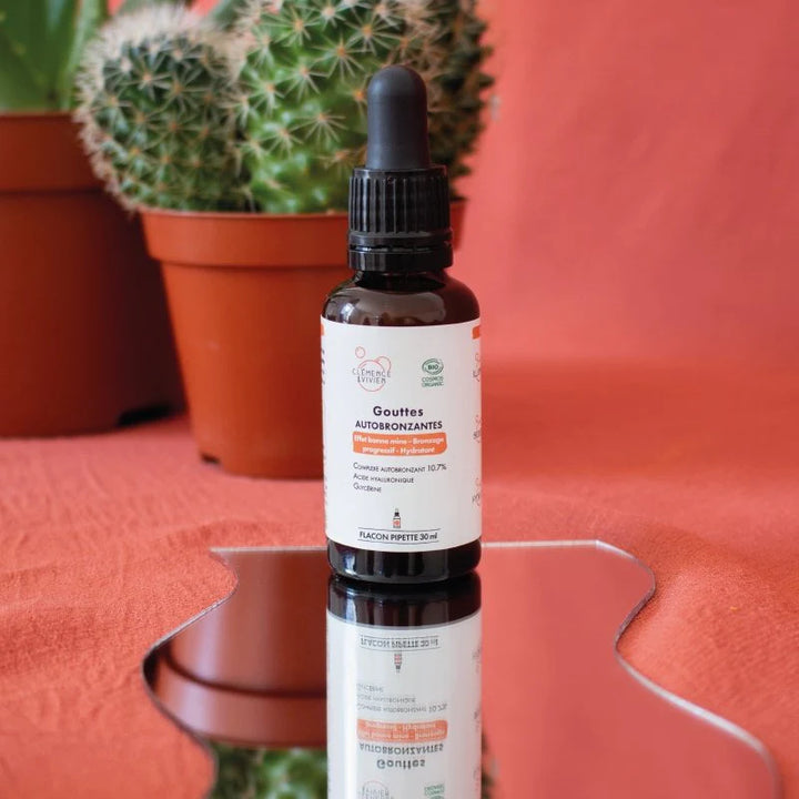 Gouttes autobronzantes - Hale intense ou léger au choix