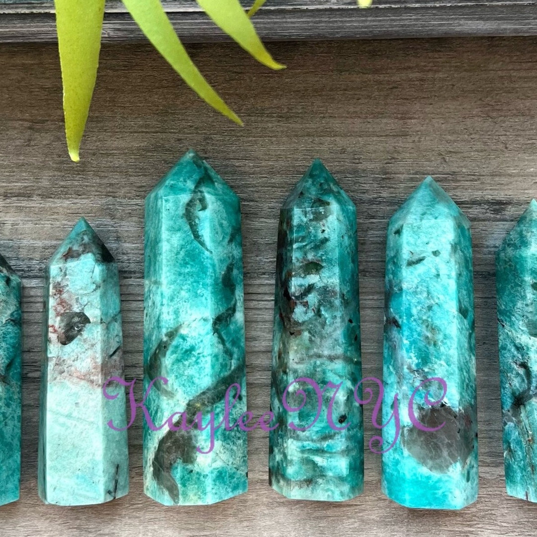 Pointe en amazonite